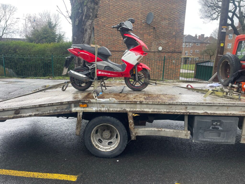 Scooter Breakdown Recovery Service
